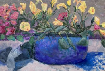 Flowers on the Table – SOLD